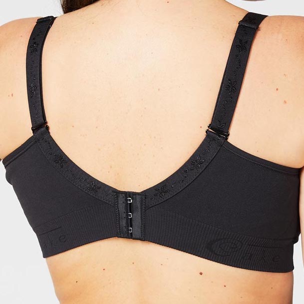 cake maternity rock candy nursing bra black  wr